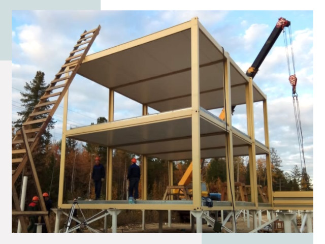 Строительство модульных здания Воскресенск