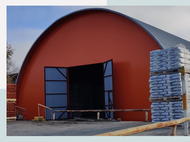 Полукруглые ангары по цене от 620 руб. в Воскресенск