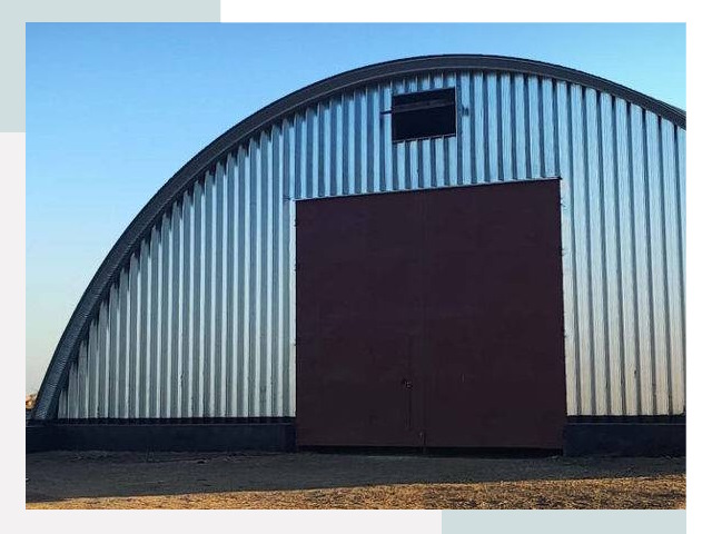 Бескаркасные ангары в Воскресенске