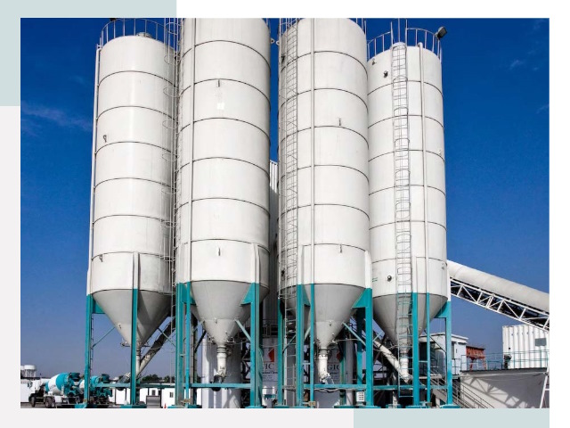 Строительство цементных силосов в Воскресенске