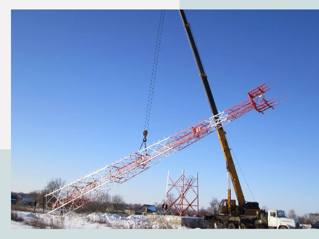 Строительство башен связи в Воскресенске от 620 руб.