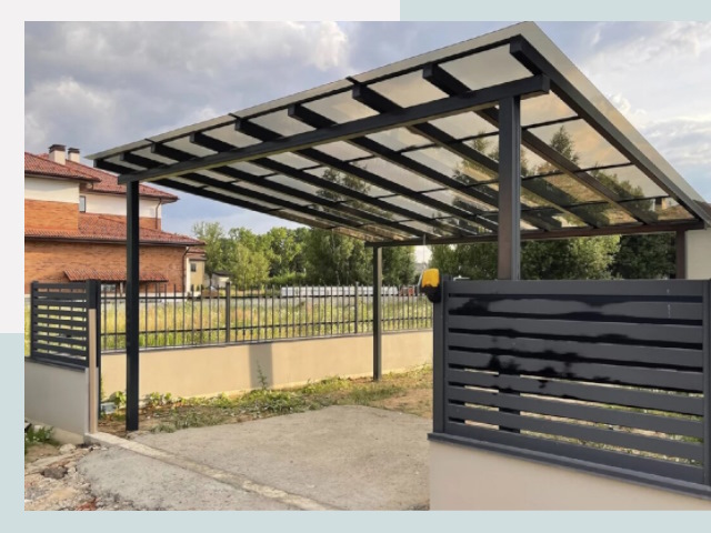 Металлические навесы в Воскресенск от 620 руб. за м²