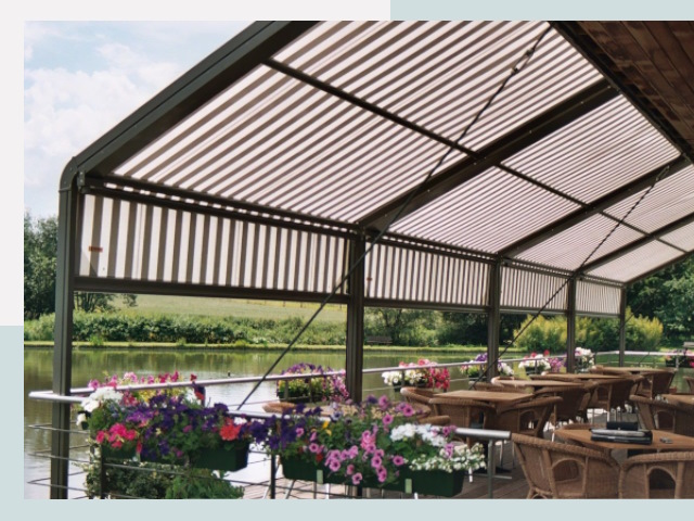 Элегантные навесы для кафе от 620 руб в Воскресенск