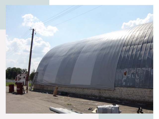 Ремонт ангаров в Воскресенске