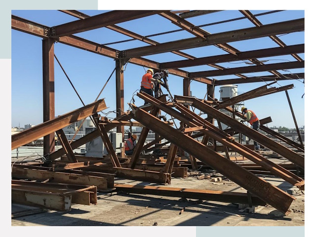 Демонтаж металлоконструкций в Воскресенске от 620 руб.