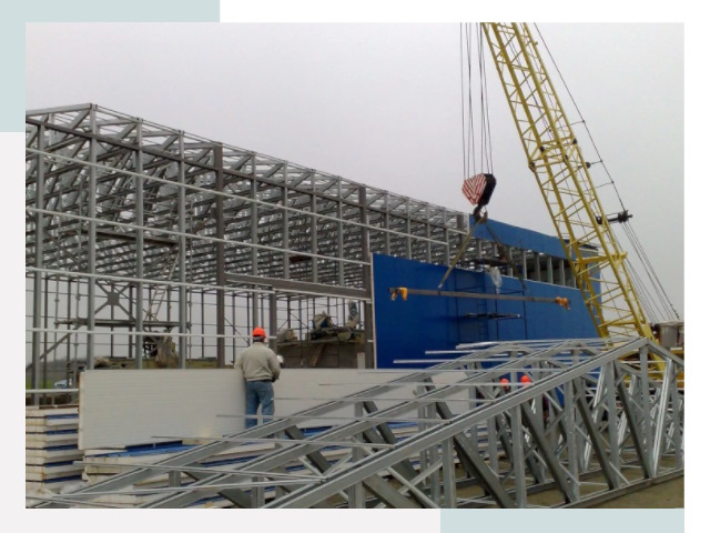 Монтаж ангаров в Воскресенске