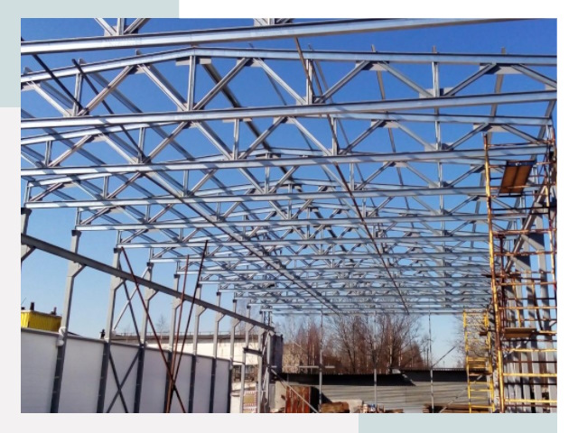 Металлокаркасы для складов в Воскресенске